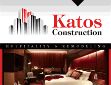 Tablet Screenshot of katosconstruction.com